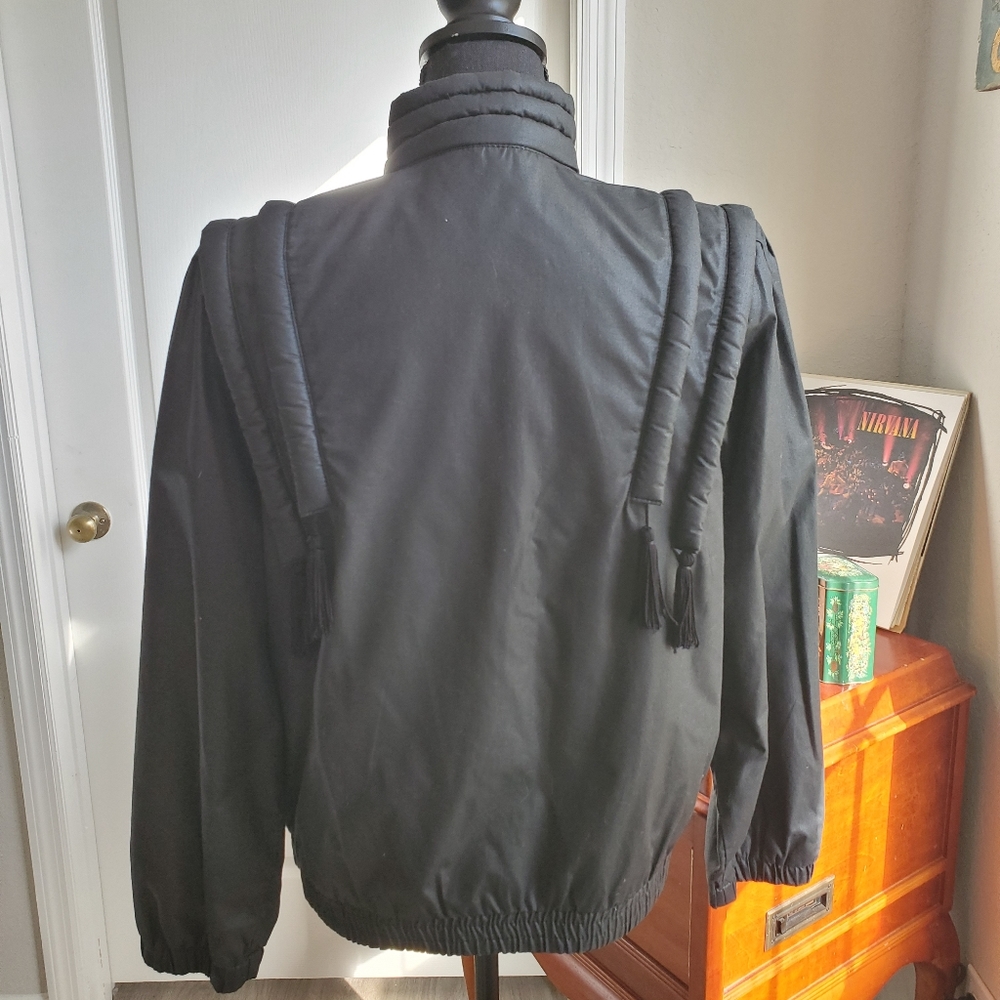 VINTAGE EXAGGERATED PIPING WITH TASSELS JACKET